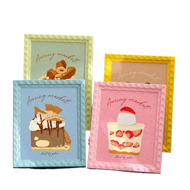 Resin Art Photo Frame - Cornice Portafoto 5 Pollici-A4 per Cameretta