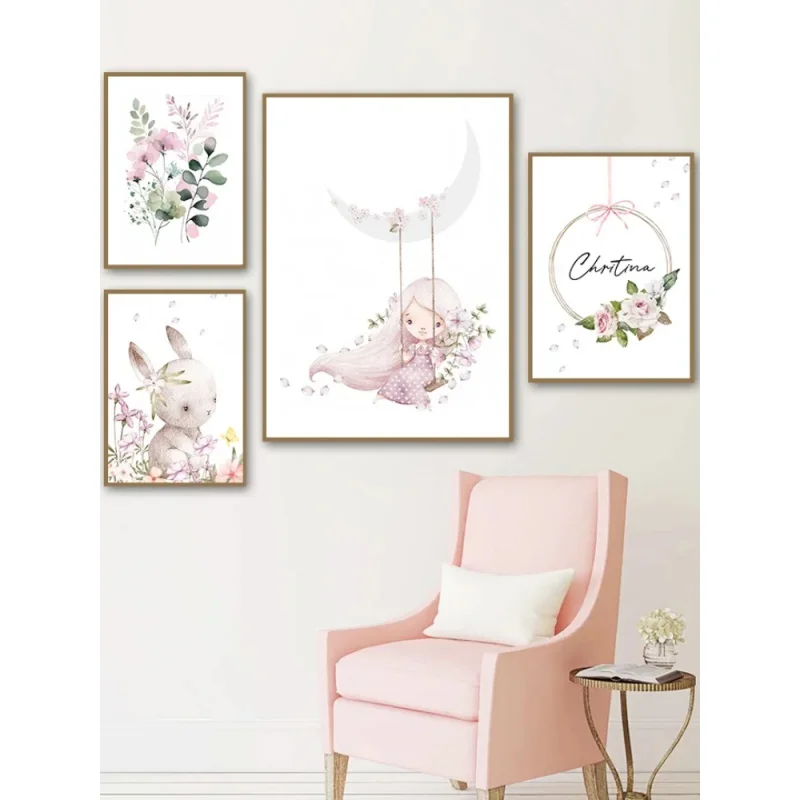 Resin Art Flowers - Poster HD Olio su Diamante con