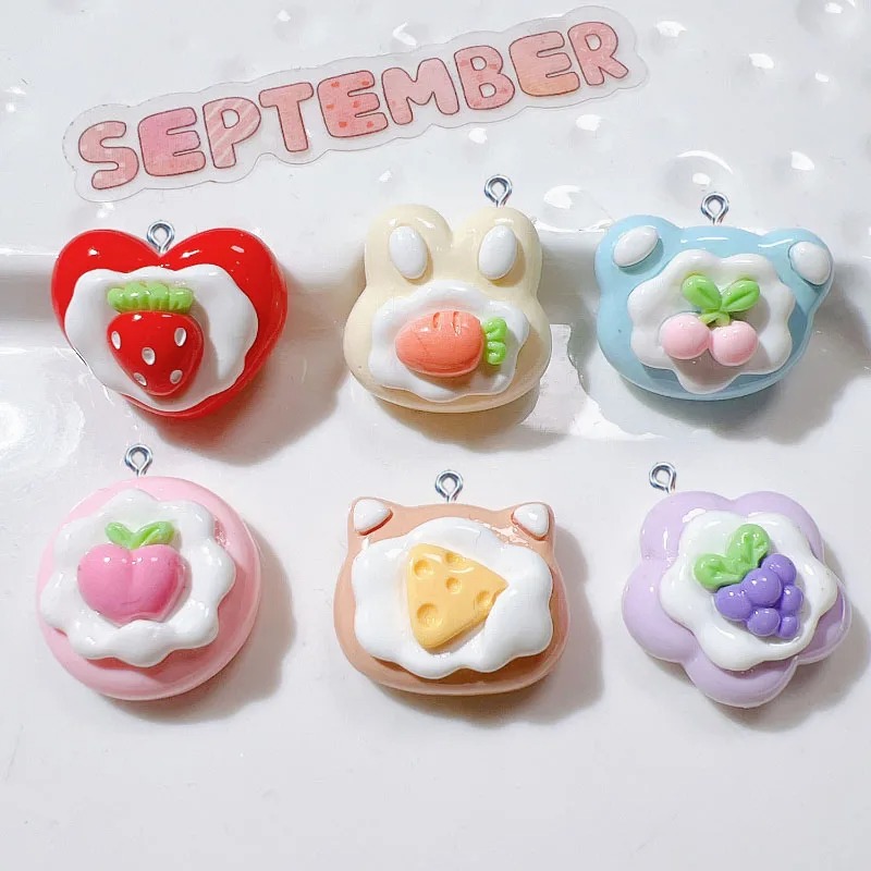 Resin Art Jewelry Kit - 10 Pezzi Ciondoli in Resina a