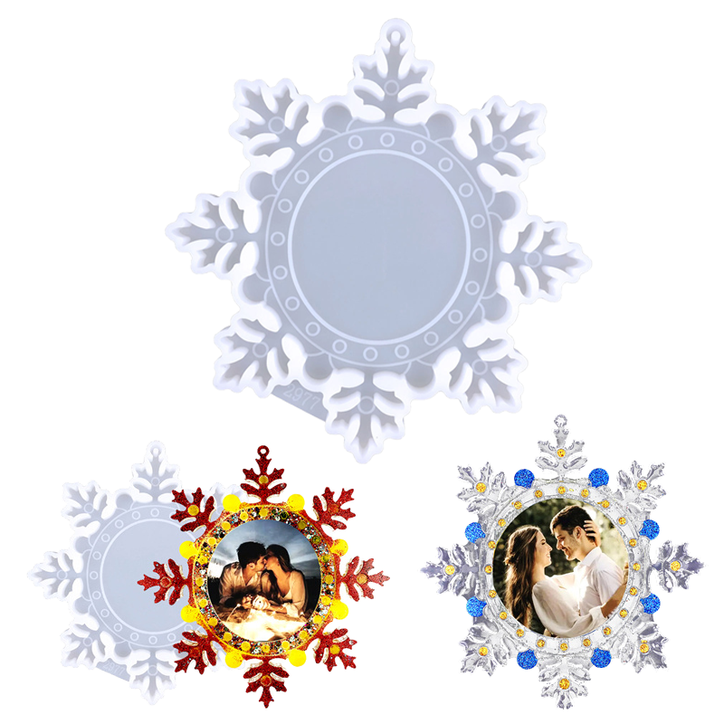 Resin Art Photo Frame - Cornice per foto di Natale Stampo