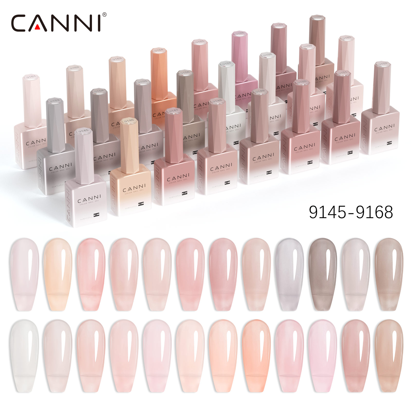 Uv Lamp Nail Resin - CC7 CANNI Smalto gel per unghie