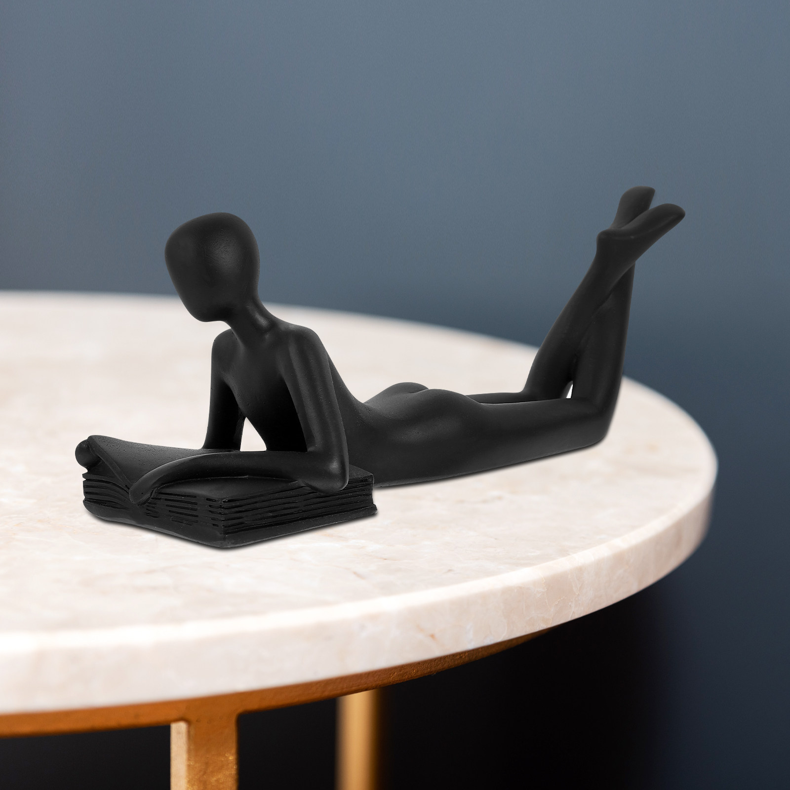 Resin Art Studio - Statua in resina del pensatore, scultura