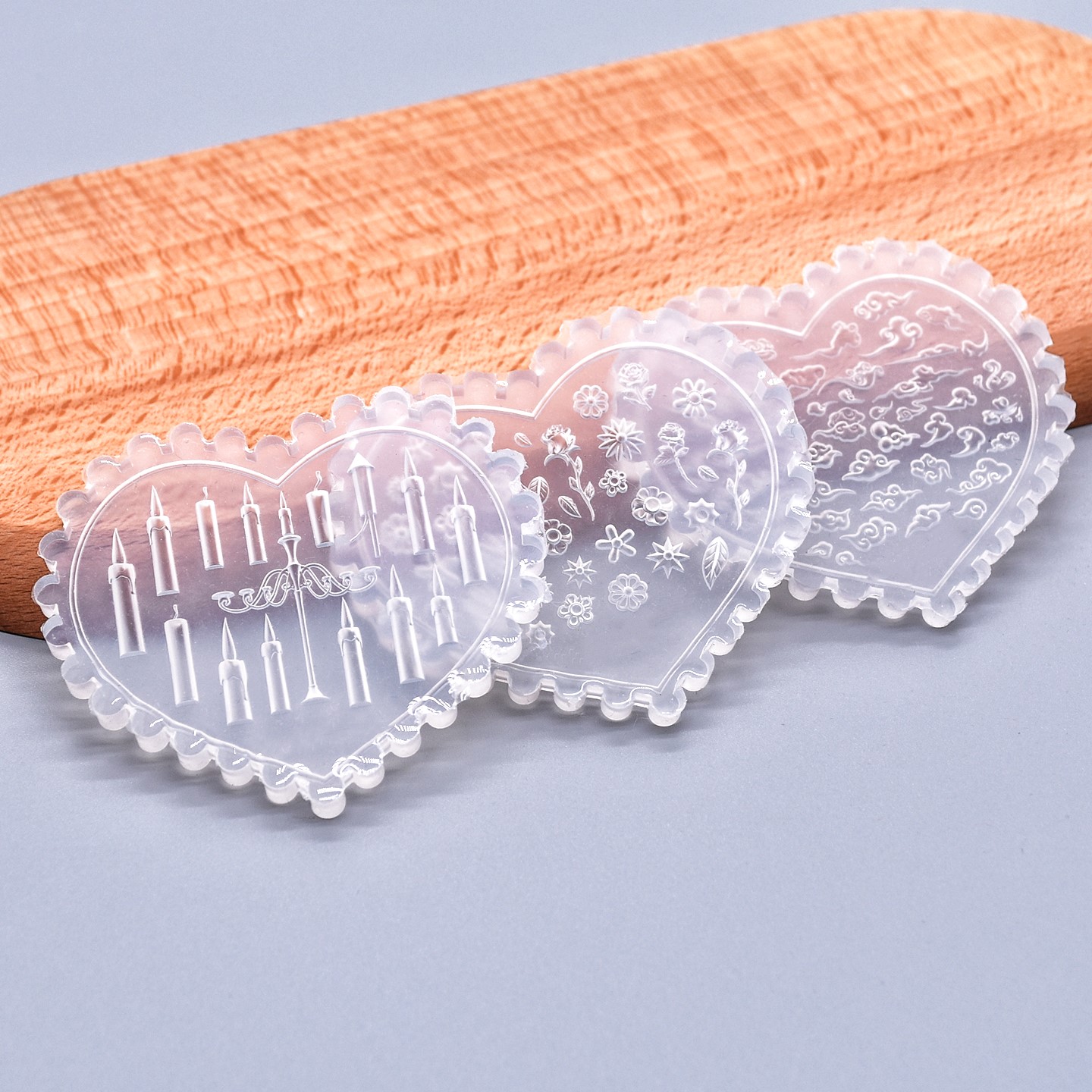 Resin Art And Design - Mini stampo in silicone, design a