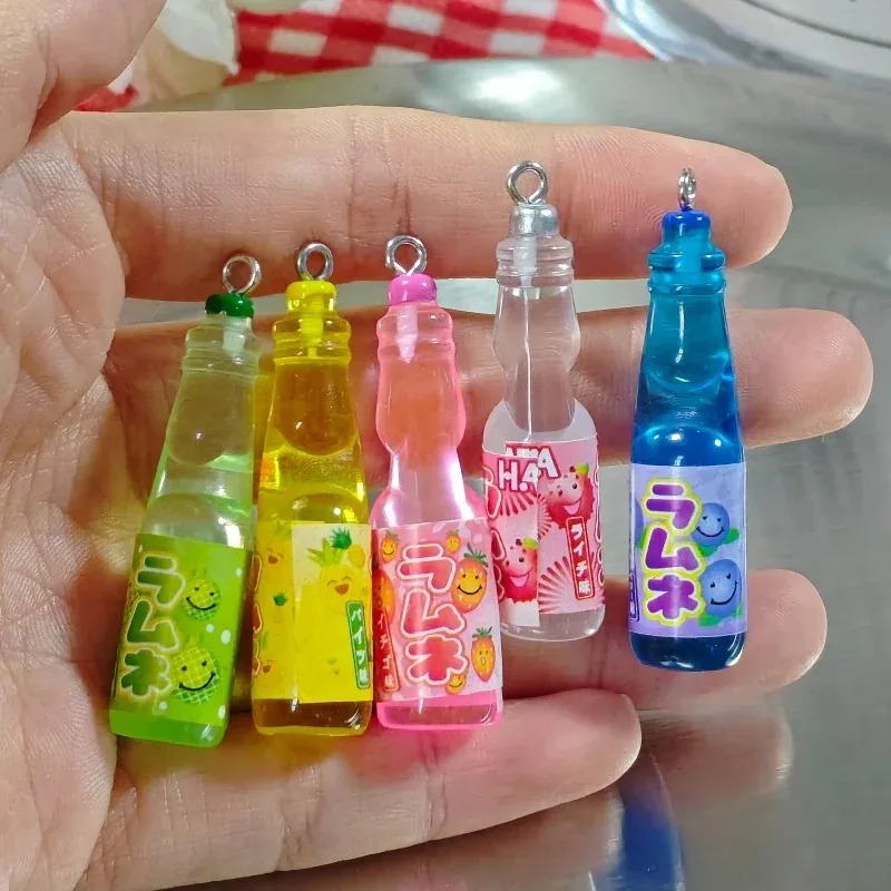 Resin Art Jewelry Kit - 10 Pezzi Ciondoli in Resina a