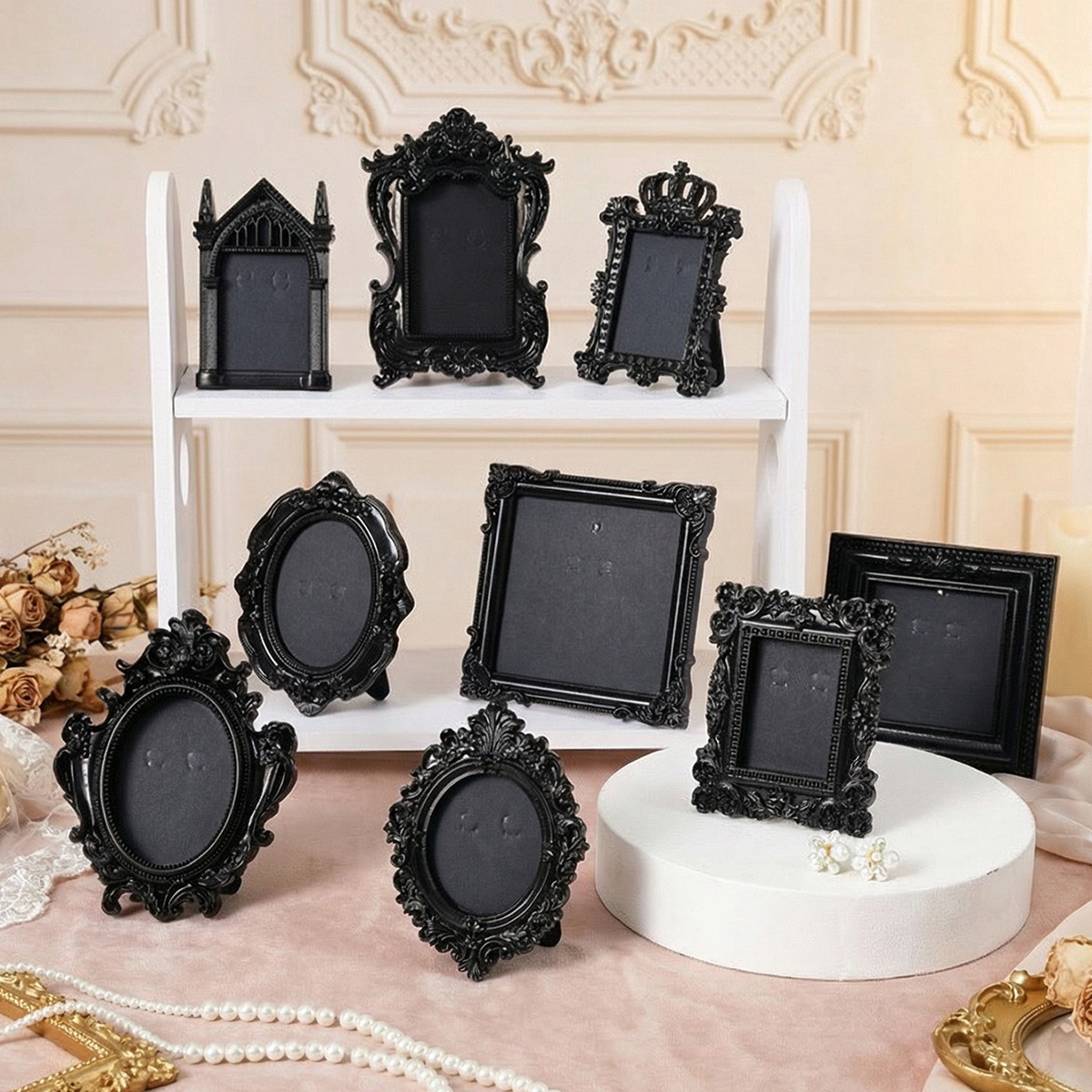 Resin Art Photo Frame - Cornici Fotografiche Retrò Mini, Accessori per