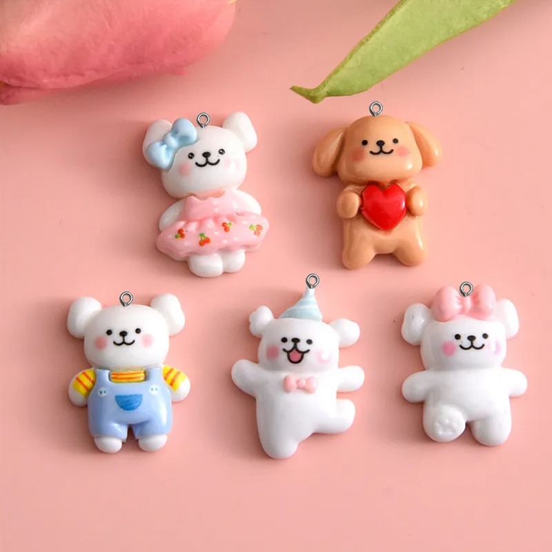 Resin Art Jewelry Kit - 10 Pezzi Ciondoli in Resina a