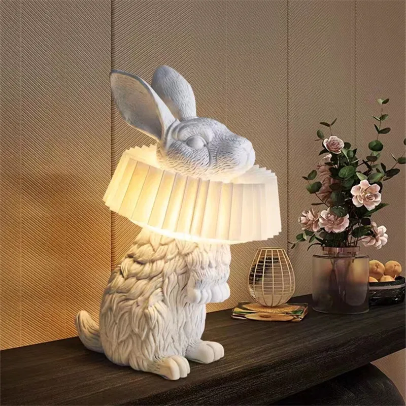 Resin Art On Floor - Lampada da tavolo moderna adorabile con