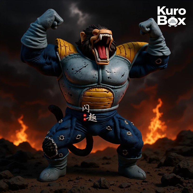 Resin Art Dragon Ball Z - Statua in PVC di Vegeta Oozaru