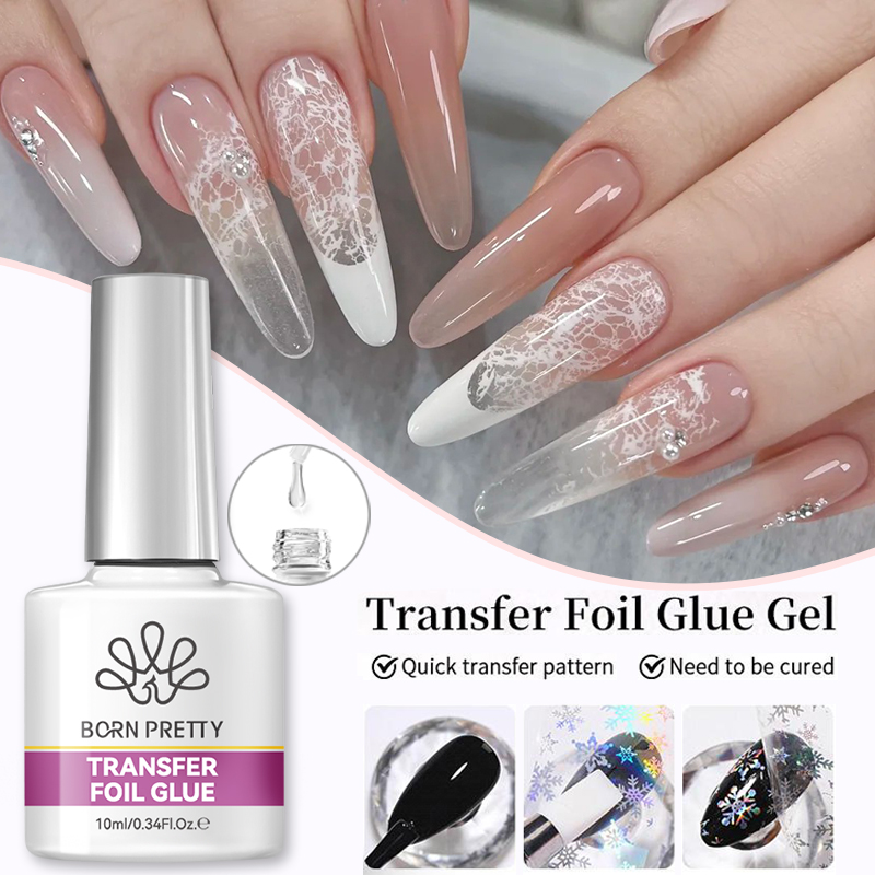 Uv Lamp Nail Resin - BORN PRETTY Gel Adesivo per Fogli