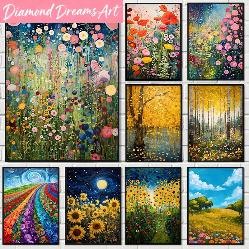 Resin Art Class - Quadro senza cornice, pittura con diamanti