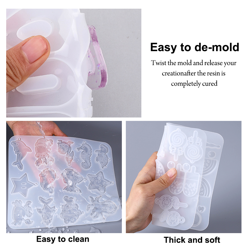 Stampo in silicone per ciondol - Resin Art Glue recensione e prezzo