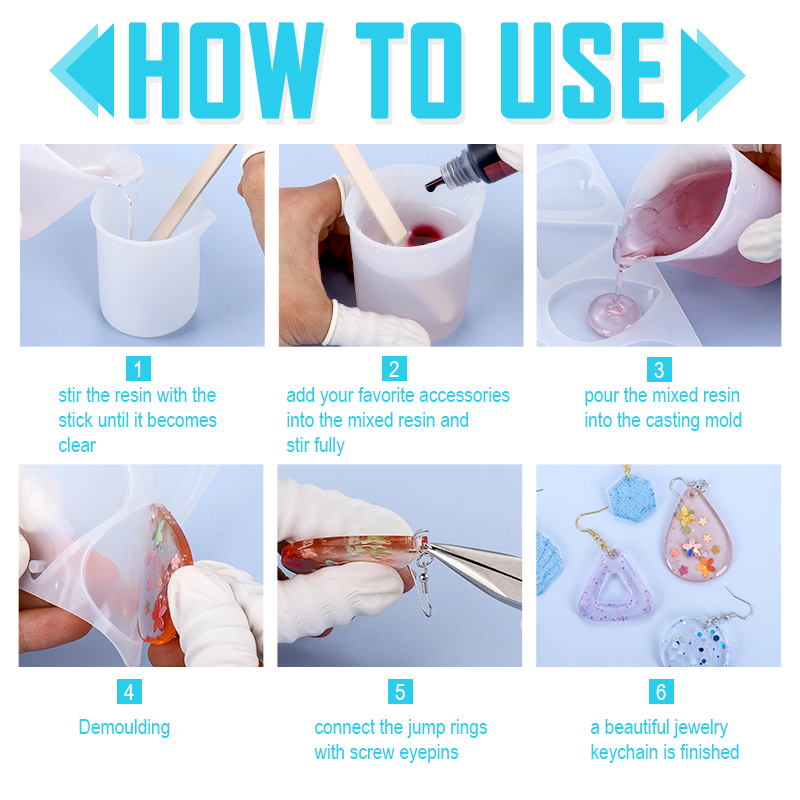 Stampo in silicone per ciondol - Resin Art Glue recensione e prezzo
