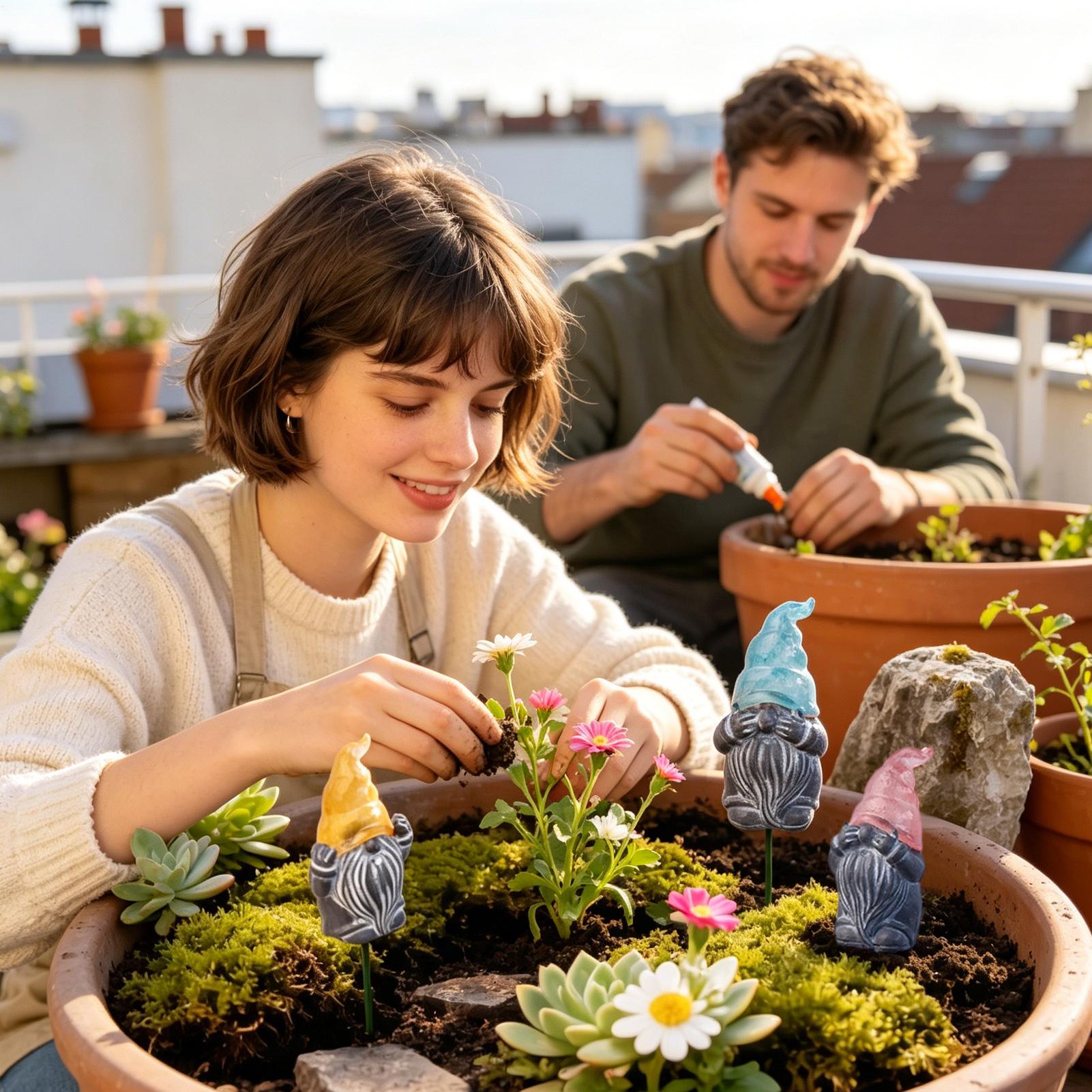 Pali decorativi da giardino in - Resin Art Flowers recensione e prezzo