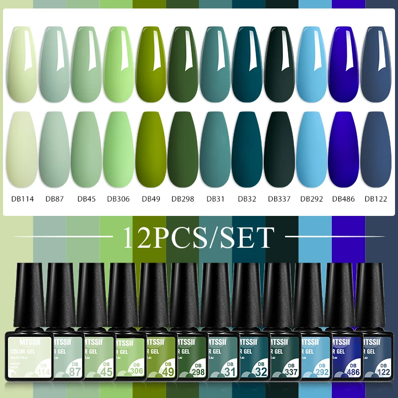 MTSSII 12 Pz/set Colore Della  - Uv Lamp Nail Resin recensione e prezzo