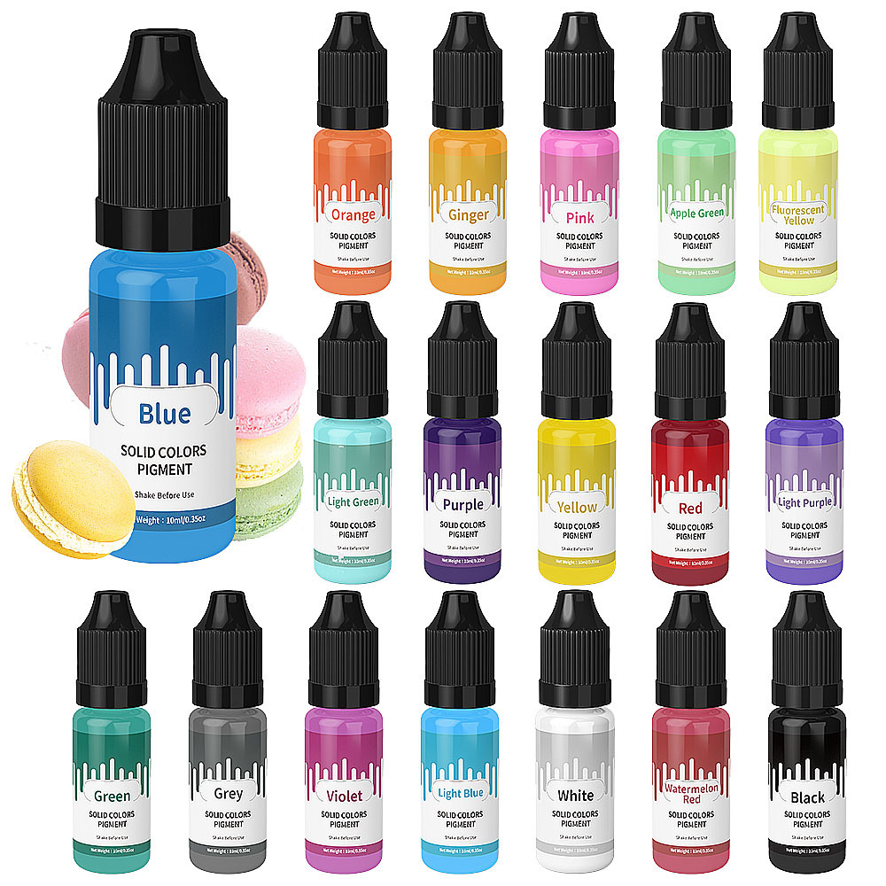 18 colori 10ml Macaron Solido  - Resin Art Glue recensione e prezzo