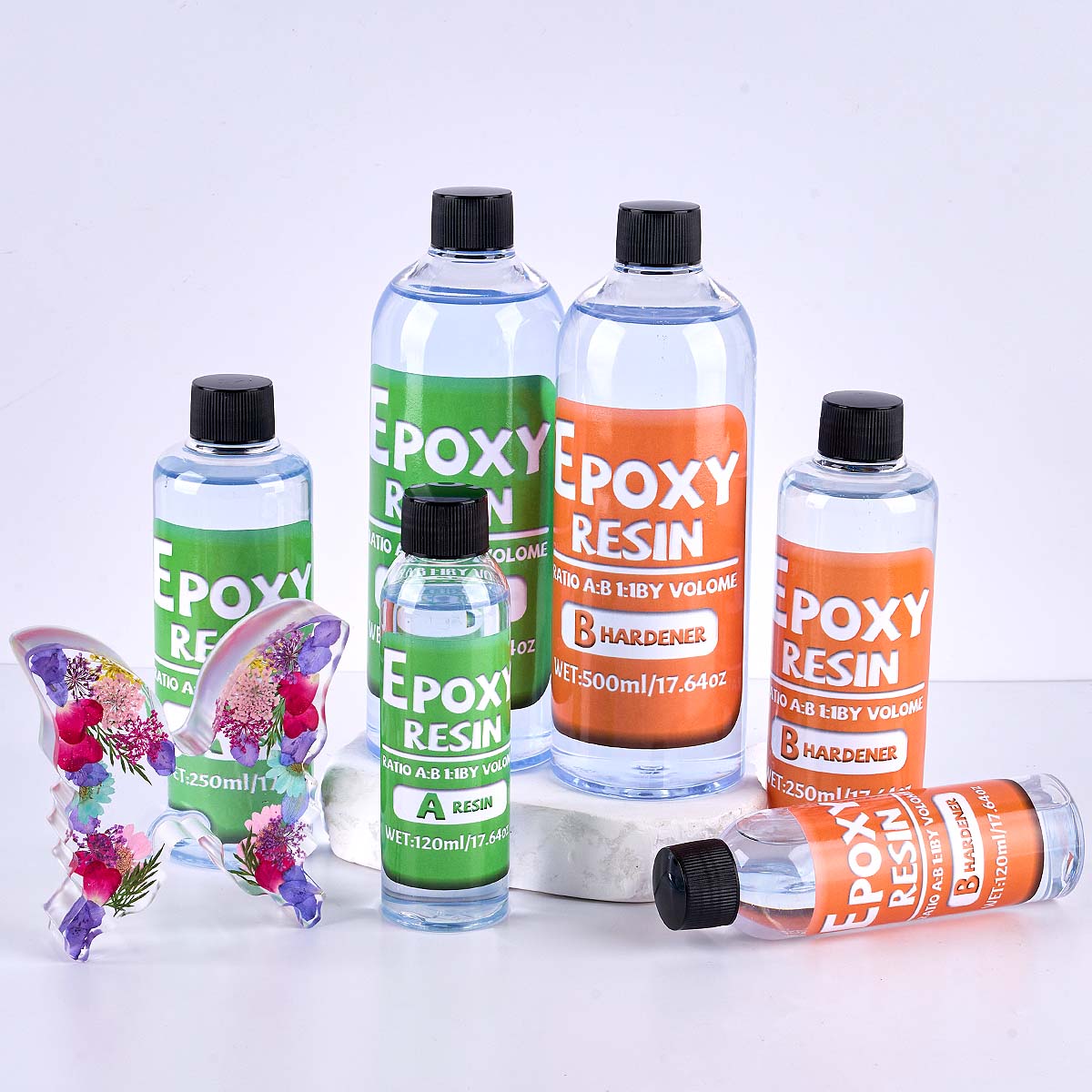 Rapporto 1:1 Kit in resina epo - Resin Art Glue recensione e prezzo