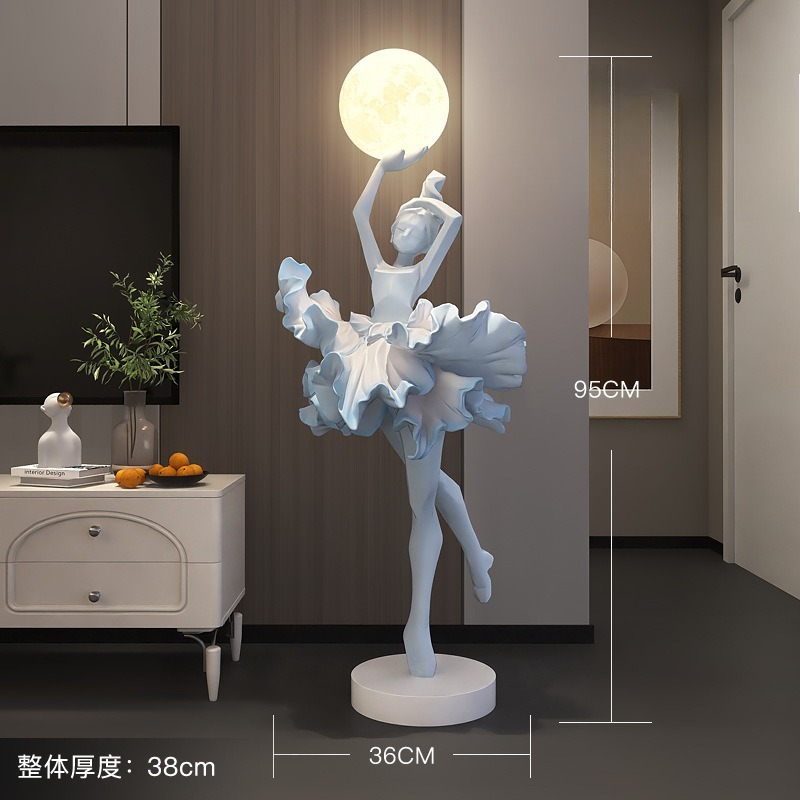 Lampade da Terra Scultura Astr - Resin Art On Floor recensione e prezzo
