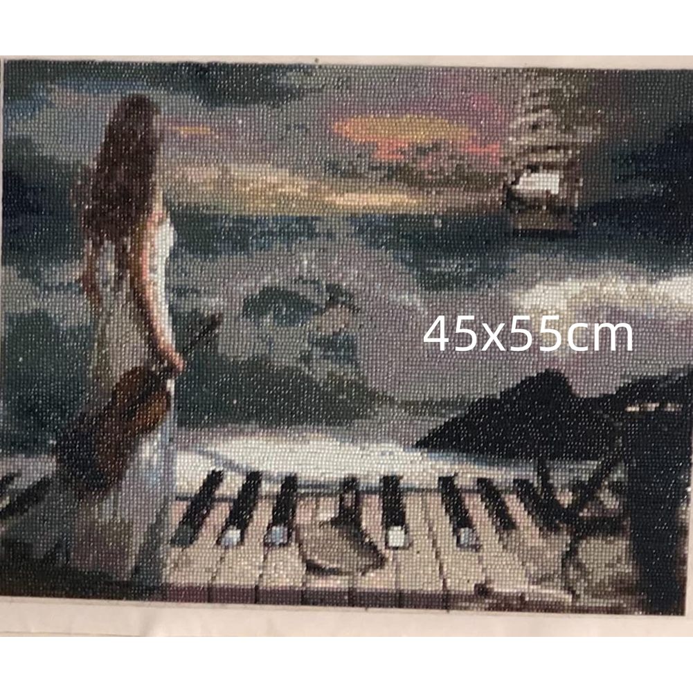 Ragazza che gioca al pianofort - Resin Art Studio recensione e prezzo