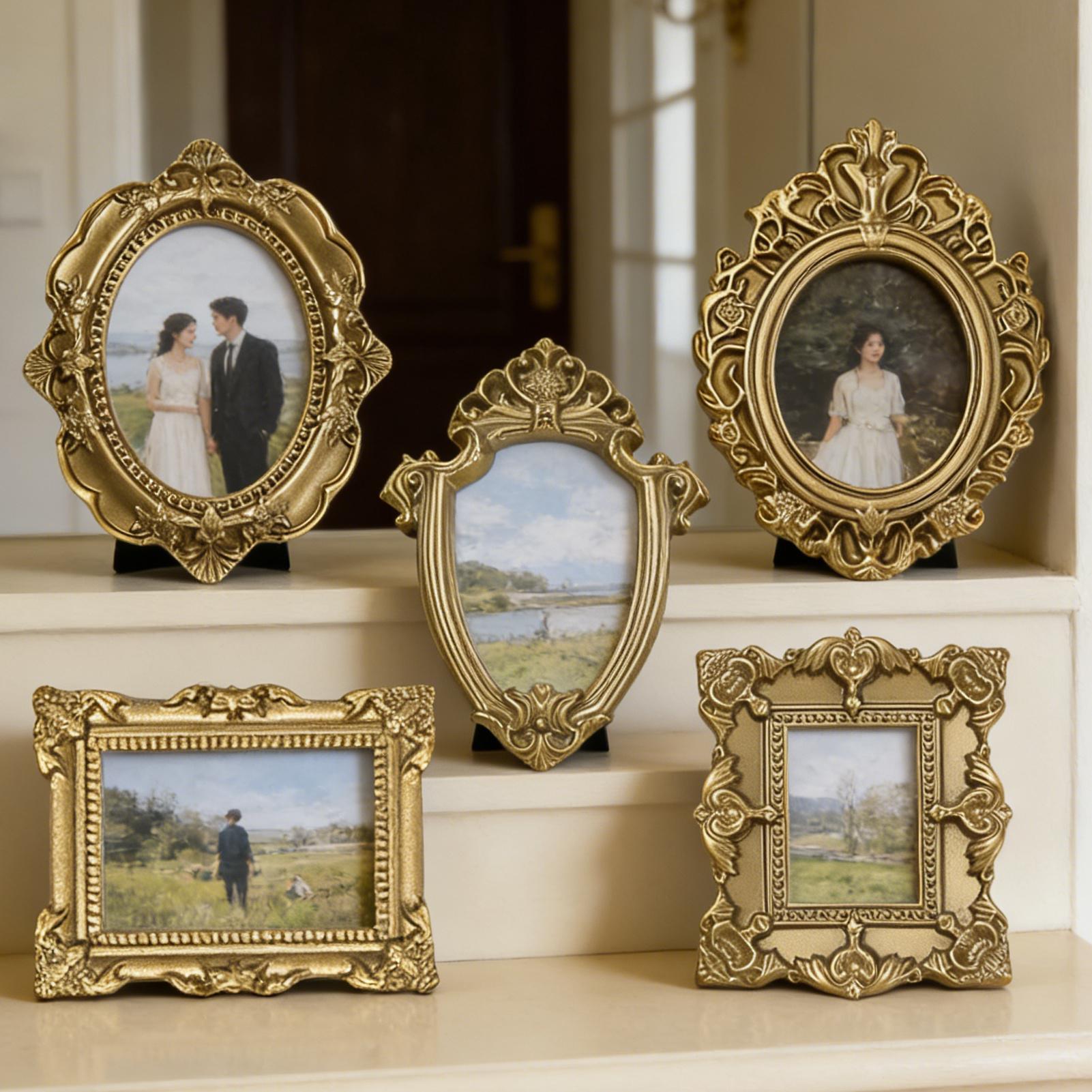 Set di 5/9 Cornici Vintage Dor - Resin Art Photo Frame recensione e prezzo