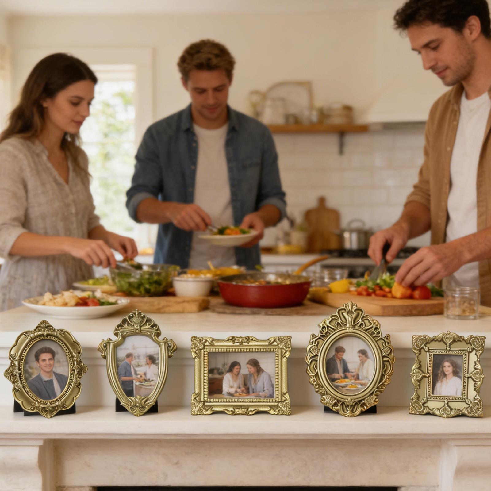 Set di 5/9 Cornici Vintage Dor - Resin Art Photo Frame recensione e prezzo