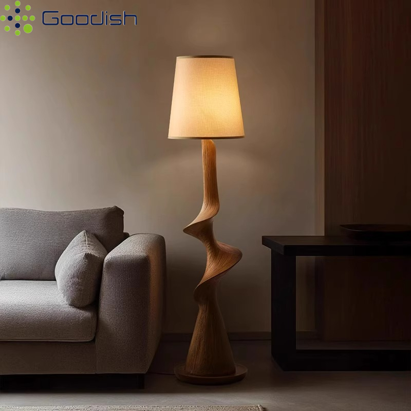 Lampada da Terra LED in Legno  - Resin Art On Floor recensione e prezzo