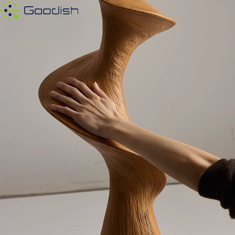 Lampada da Terra LED in Legno  - Resin Art On Floor recensione e prezzo