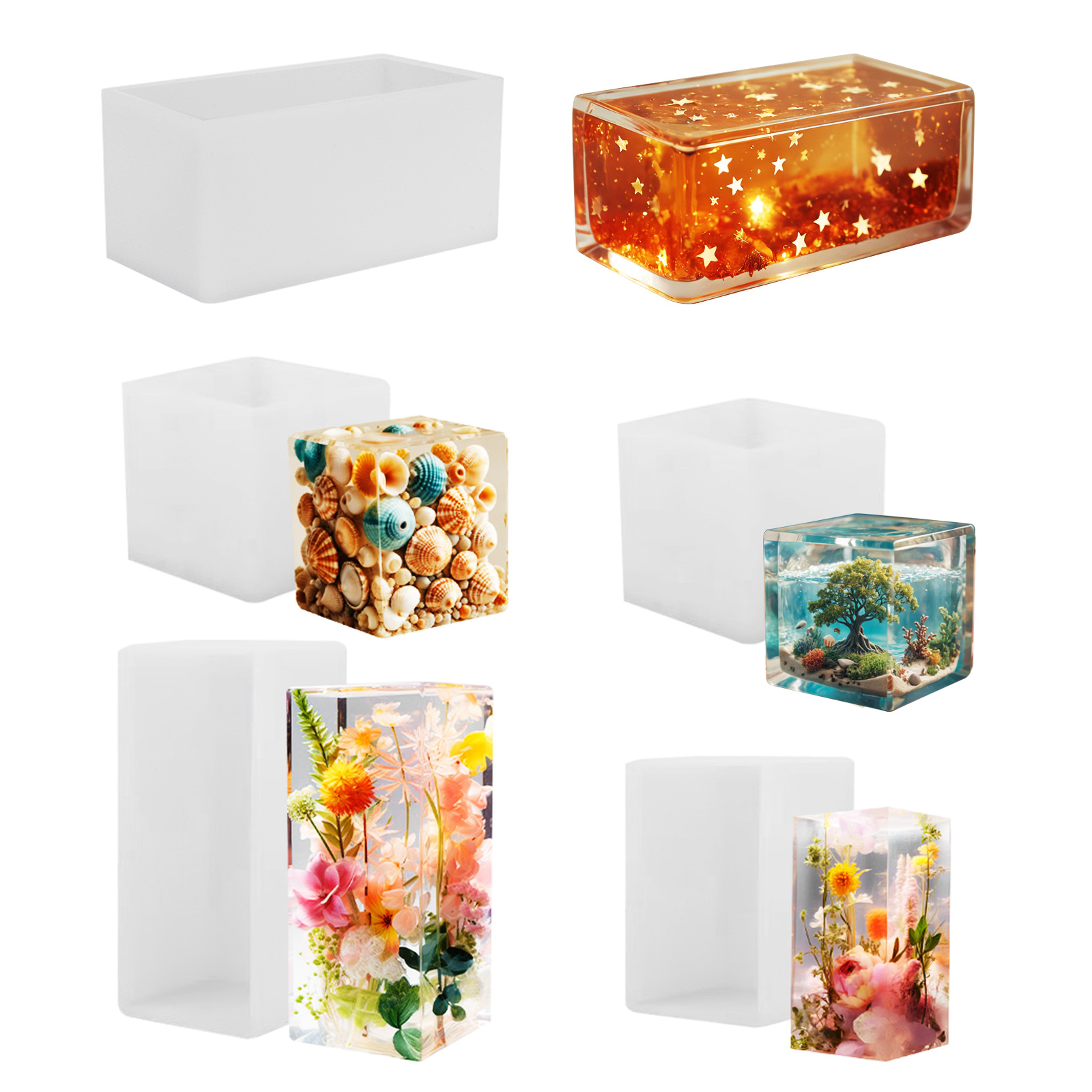 Stampo in Silicone per Resina  - Resin Art Glue recensione e prezzo
