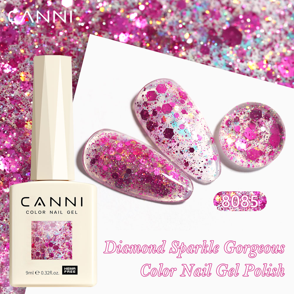 Smalto gel per unghie CANNI HE - Uv Lamp Nail Resin recensione e prezzo