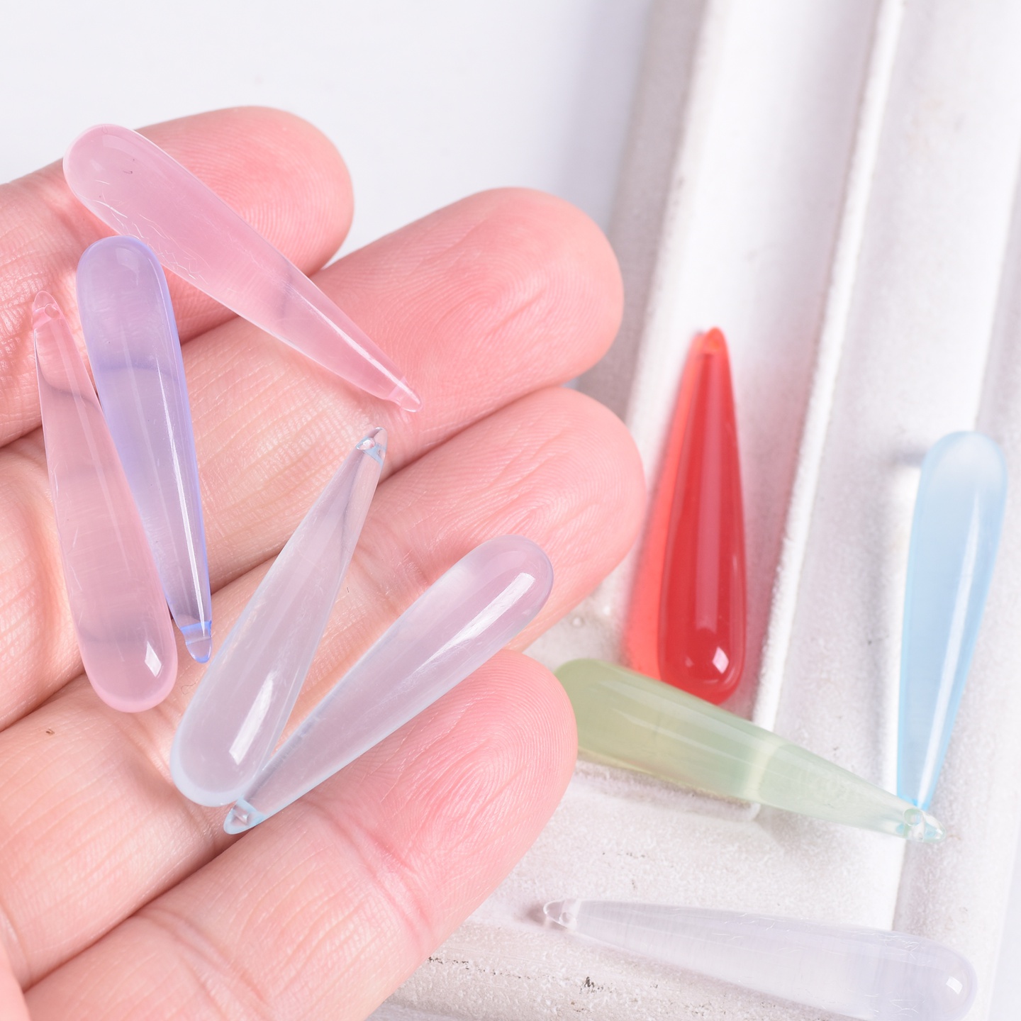 10 pz Lungo Forma A Goccia 35x - Resin Art Jewelry Kit recensione e prezzo
