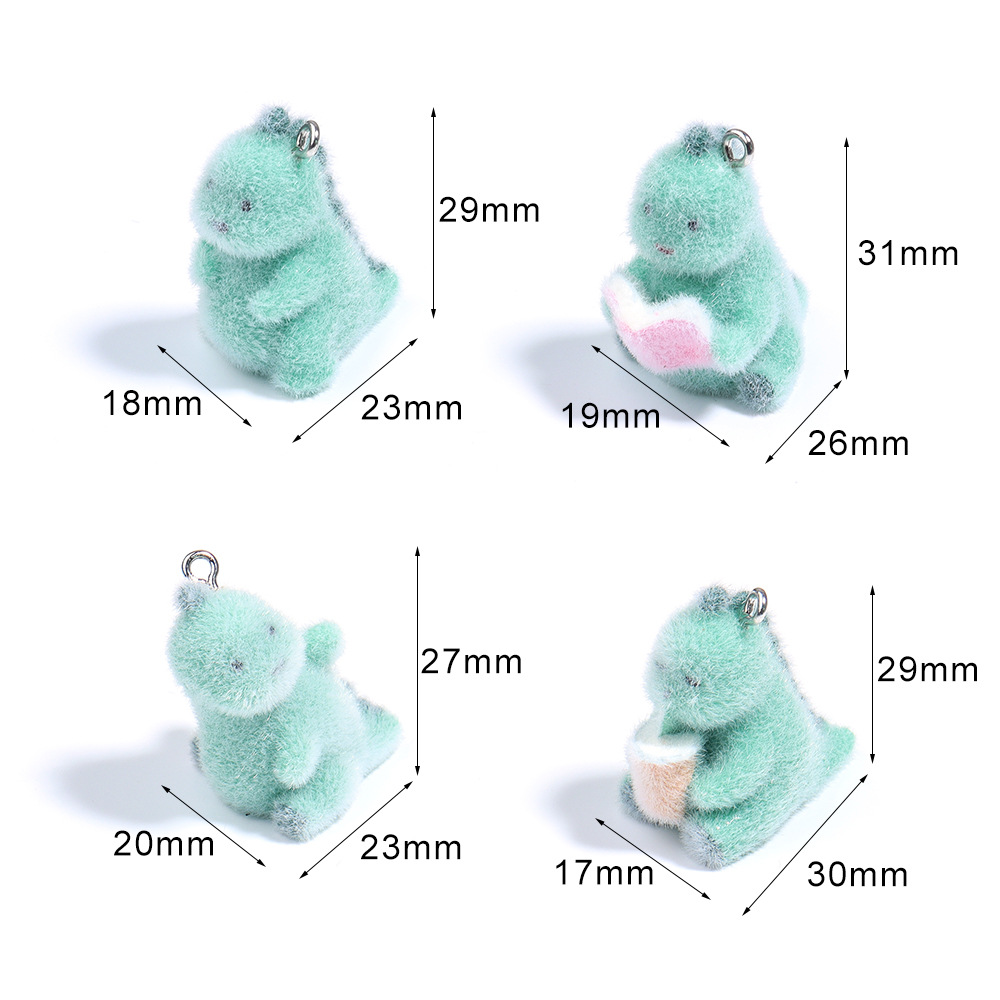 4 pezzi 3D mini ciondolo dinos - Resin Art Jewelry Kit recensione e prezzo