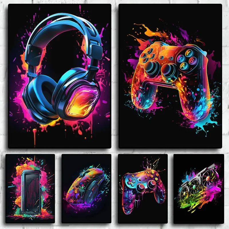 Poster di Personaggi di Videog - Resin Art Video recensione e prezzo