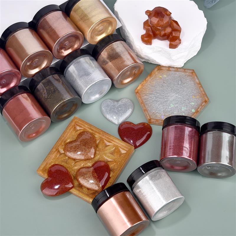 50g Shimmer Metallic Oro Argen - Resin Art Glue recensione e prezzo