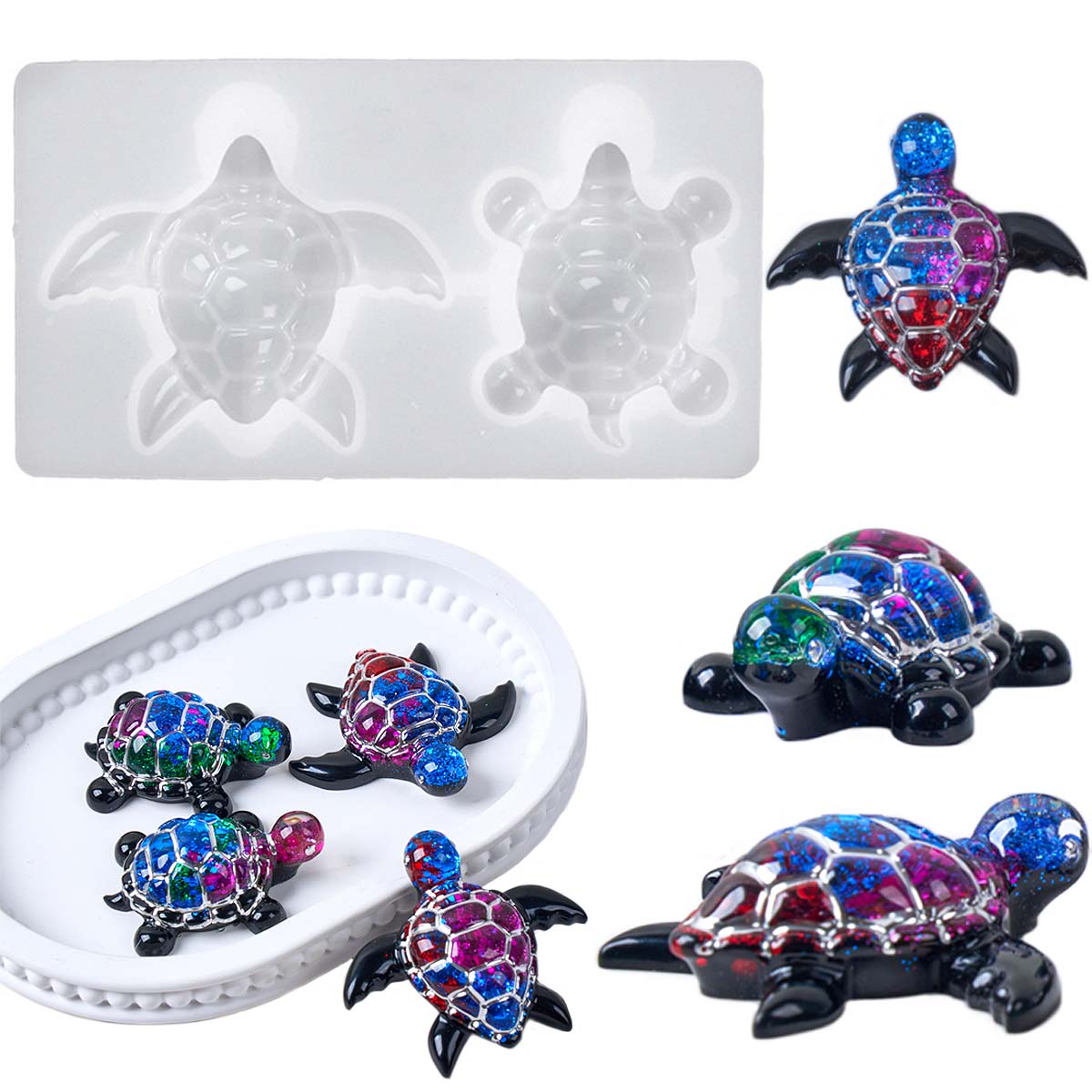 Stampo in silicone portachiavi - Resin Art Glue recensione e prezzo