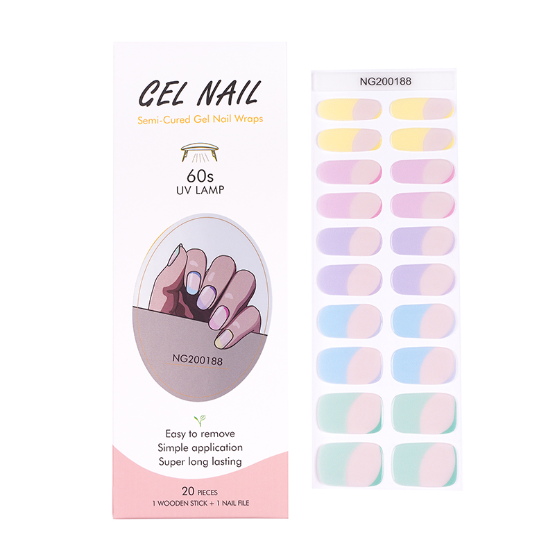 Huizi French Gel Nail Strips P - Uv Lamp Nail Resin recensione e prezzo