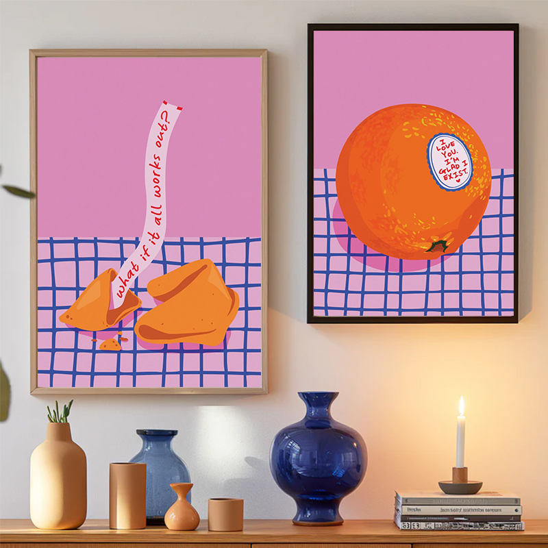 Poster con diamanti rosa e blu - Resin Art What Is It recensione e prezzo