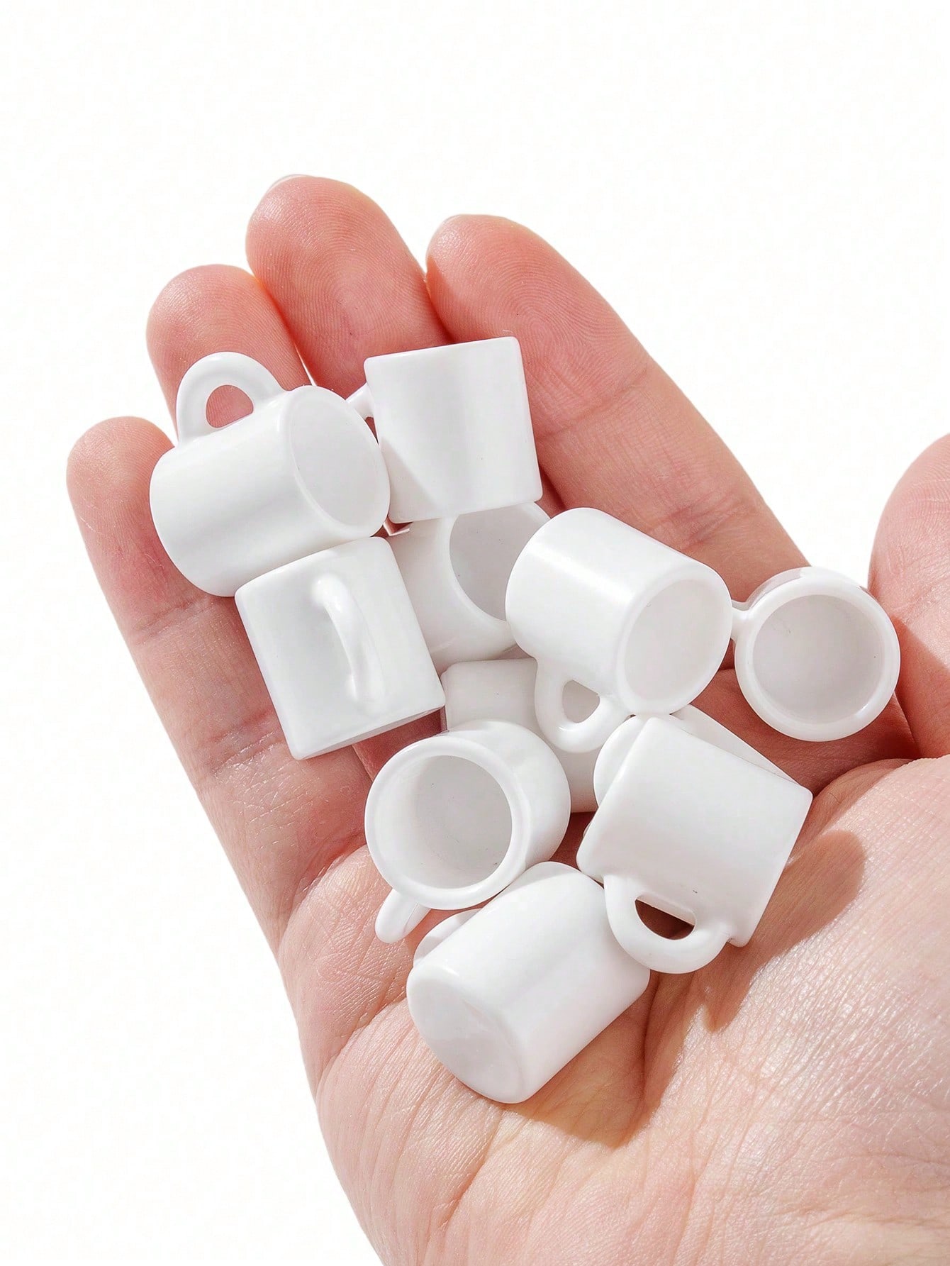 10 tazze bianche in miniatura  - Resin Art Kitchen recensione e prezzo