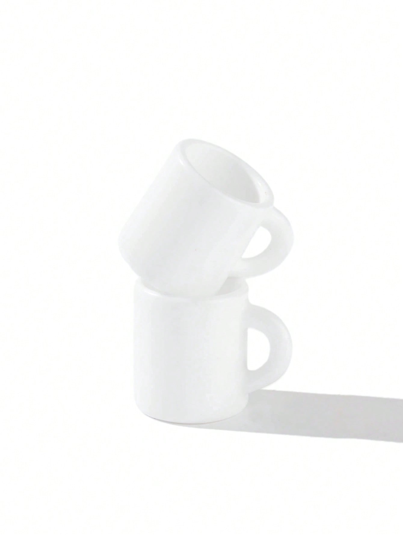 10 tazze bianche in miniatura  - Resin Art Kitchen recensione e prezzo